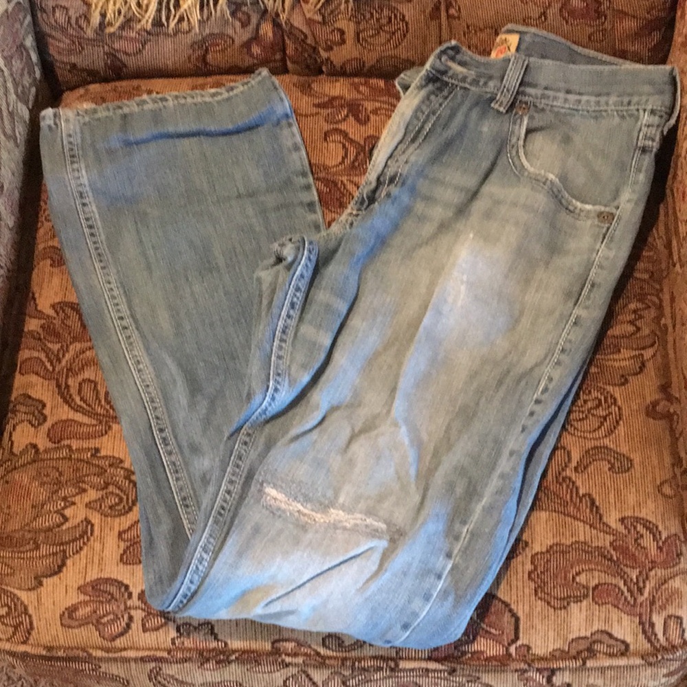 Mens Bootcut Wrangler Jeans